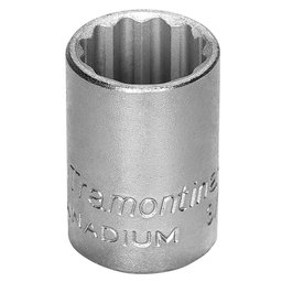 Soquete Estriado Cr-V 19mm com Encaixe de 3/8 Pol. TRAMONTINA PRO-44818119