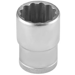 Soquete Estriado Curto 21 mm com Encaixe de 1/2 Pol. GEDORE-SOQC21