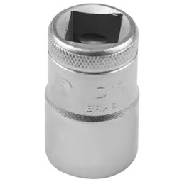 Soquete Estriado Curto 17mm com Encaixe 1/2Pol. GEDORE-D19-17MM
