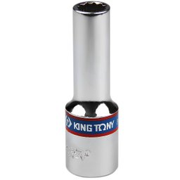 Soquete Estriado Longo 11mm com Encaixe 1/2Pol. KING TONY-423011
