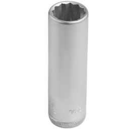 Soquete Estriado Longo 18mm com Encaixe 1/2Pol. GEDORE-D19L-18