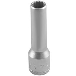 Soquete Estriado Longo 7/16Pol. com Encaixe 1/2Pol. GEDORE-D19L-7/16
