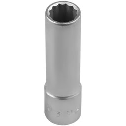 Soquete Estriado Longo 9/16Pol. com Encaixe 1/2Pol. GEDORE-D19L-9/16