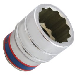 Soquete Estriado com Encaixe de 1 Pol. - 38 mm KINGTONY-833038M
