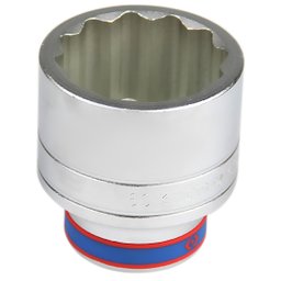 Soquete Estriado com Encaixe de 1 Pol. - 60 mm KINGTONY-833060