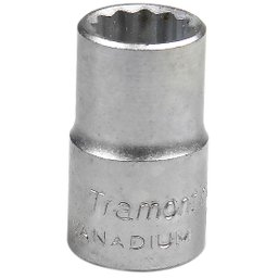 Soquete Estriado 14mm com Encaixe 1/2Pol. TRAMONTINAPRO-44833114