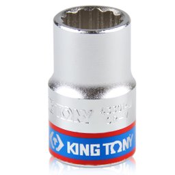 Soquete Estriado 14mm com Encaixe 1/2Pol. KINGTONY-433014MR
