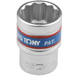 Soquete Estriado 19mm com Encaixe 1/2Pol. KINGTONY-433019