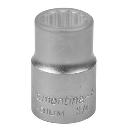 Soquete Estriado de 19mm com Encaixe de 3/4 Pol. TRAMONTINA PRO-44853119
