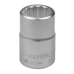 Soquete Estriado de 21mm com Encaixe de 3/4 Pol. TRAMONTINA PRO-44853121