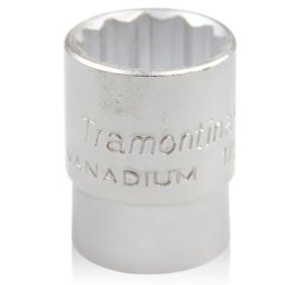 Soquete Estriado de 23mm com Encaixe de 1/2 Pol. TRAMONTINAPRO-44833123