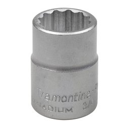 Soquete Estriado de 24mm com Encaixe de 3/4 Pol. TRAMONTINA PRO-44853124