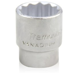 Soquete Estriado de 28mm com Encaixe de 1/2 Pol. TRAMONTINA-44833128