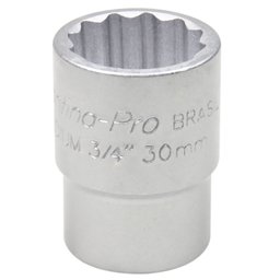 Soquete Estriado de 30mm com Encaixe de 3/4 Pol. TRAMONTINA PRO-44853130