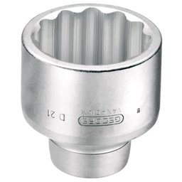 Soquete Estriado 55mm com Encaixe 1Pol. GEDORE-D21-55MM