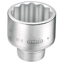Soquete Estriado 60mm com Encaixe 1Pol. GEDORE-D21-60MM
