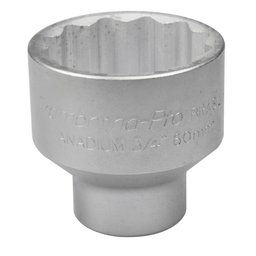 Soquete Estriado 60mm com Encaixe 3/4Pol. TRAMONTINA PRO-44853160