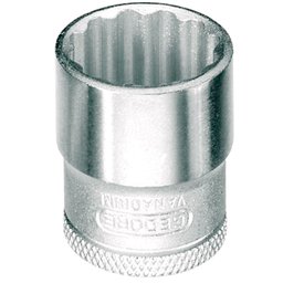 Soquete Estriado de 7/16 Pol. com Encaixe de 3/8 Pol. GEDORE-14064