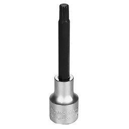 Soquete Longo Ponta Multidentada em Cr-V 08mm com Encaixe de 1/2 Pol. TRAMONTINA PRO-44865108