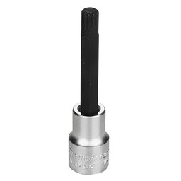 Soquete Longo Ponta Multidentada em Cr-V 10mm com Encaixe de 1/2 Pol. TRAMONTINA PRO-44865110