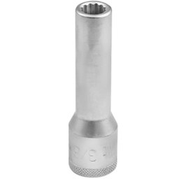 Soquete Estriado Longo 3/8Pol. com Encaixe 1/2Pol. GEDORE-D19L-3/8