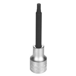 Soquete Longo em Cr-V Ponta Hexagonal 6mm com Encaixe 1/2 Pol. TRAMONTINA PRO-44863106