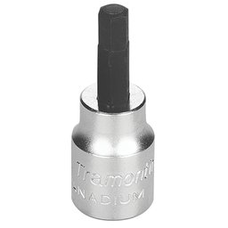 Soquete Ponta Hexagonal Cr-V 06mm com Encaixe 3/8 Pol. TRAMONTINA PRO-44812106