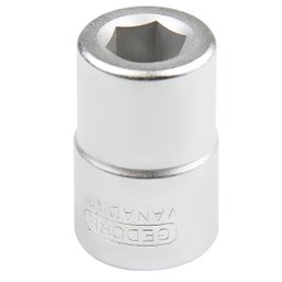 Soquete Sextavado 17mm com Encaixe de 3/4 Pol. GEDORE-32-17mm