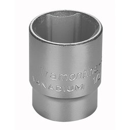 Soquete Sextavado 19mm em Cr-V com Encaixe de 1/2 Pol. TRAMONTINA PRO-44831119