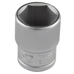 Soquete Sextavado 23mm e Encaixe de 1/2 Pol. GEDORE-SOQSEX23MM