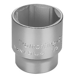 Soquete Sextavado 30mm Cr-V com Encaixe de 1/2 Pol. TRAMONTINA PRO-44831130