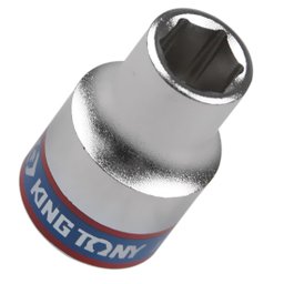 Soquete Sextavado Curto 11mm com Encaixe 1/2Pol. KINGTONY-433511MR