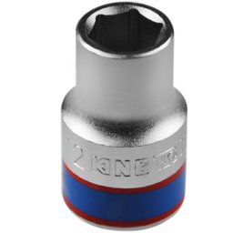 Soquete Sextavado Curto 12mm com Encaixe 1/2Pol. KINGTONY-433512