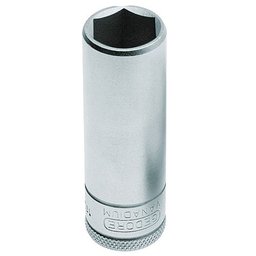 Soquete Sextavado Longo 7/16 Pol. com Encaixe de 1/2 Pol. GEDORE-19L-7/16