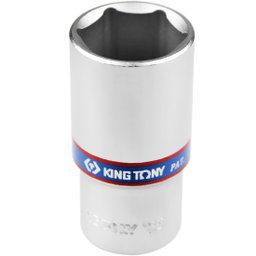 Soquete Sextavado Longo 30mm com Encaixe 1/2Pol. KING TONY-423530MM