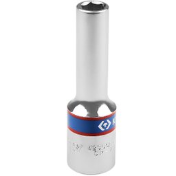 Soquete Sextavado Longo 9mm com Encaixe 1/2Pol. KING TONY-423509MM
