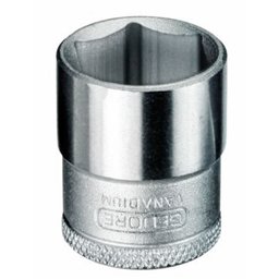 Soquete Sextavado de 15mm com Encaixe de 3/8 Pol. GEDORE-14023