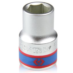 Soquete Sextavado de 17mm com Encaixe de 3/4 Pol. KINGTONY-633517M