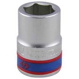 Soquete Sextavado de 22mm com Encaixe 3/4 Pol KINGTONY-633522M