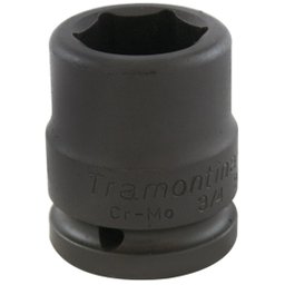 Soquete Sextavado de Impacto 26mm com Encaixe de 3/4 Pol. Tramontina PRO-44890126