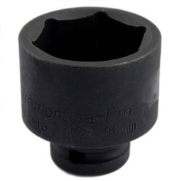 Soquete Sextavado de Impacto de 36mm com Encaixe de 1/2 Pol. TRAMONTINA-44880136