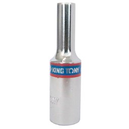 Soquete Tork Longo E8 com Encaixe de 3/8 Pol. KINGTONY-327508M