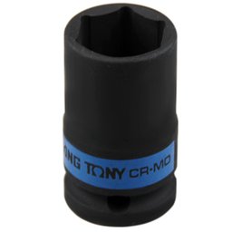 Soquete de Impacto Sextavado Longo 21mm com Encaixe 1/2Pol. KINGTONY-483521