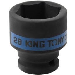 Soquete de Impacto Sextavado 29mm com Encaixe 1/2Pol. KINGTONY-453529