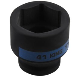 Soquete de Impacto Sextavado 41mm com Encaixe 3/4Pol. KINGTONY-653541M