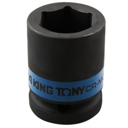 Soquete de Impacto com Encaixe 3/4 Pol. - 24 MM KINGTONY-651524M