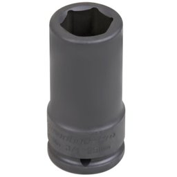 Soquete de Impacto de 25mm Estriado Longo com Encaixe de 3/4 Pol. TRAMONTINA PRO-44893125