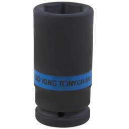 Soquete Sextavado de Impacto Longo 30mm com Encaixe 3/4Pol. KINGTONY-643530M