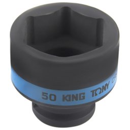 Soquete de Impacto Sextavado 50mm com Encaixe de 3/4Pol. KINGTONY-653550