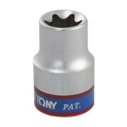 Soquete tipo Tork E16 com Encaixe de 1/2 Pol. KINGTONY-437516M
